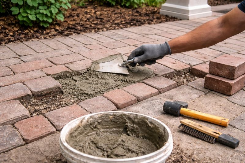 Brick Flatwork Repair in Grapevine, TX