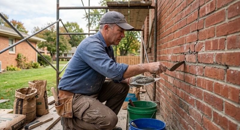 Brick Masonry Repair in Lake Dallas, TX