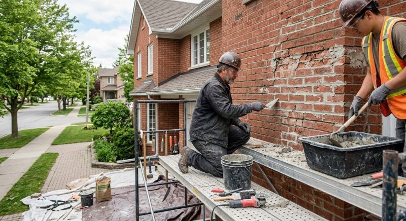 Brick Masonry Repair in Denton, TX