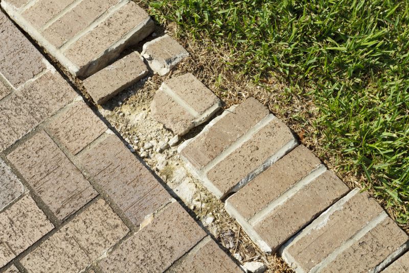 Brick Pathway Repair in Denton, TX
