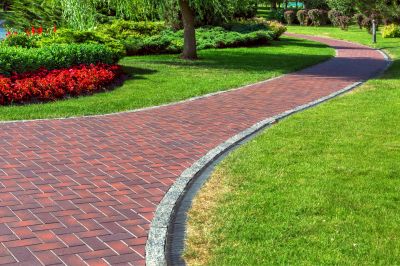 Brick Pathway Repair in Denton, TX