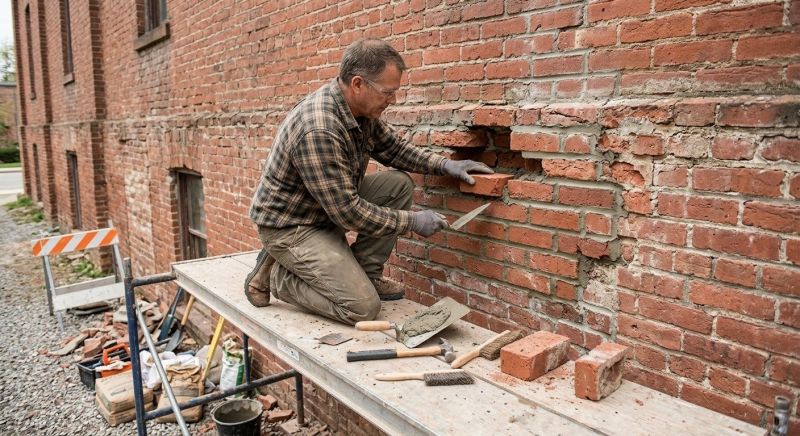 Brick Repair in Carrollton, TX