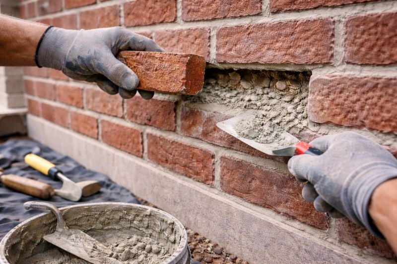 Brick Repair in Celina, TX