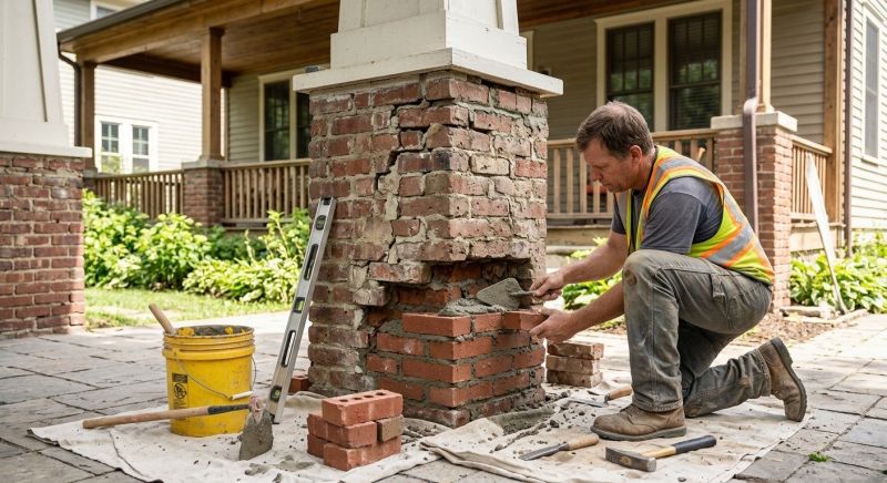 Brick Restoration in Krum, TX