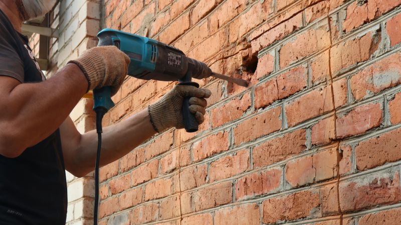 Brick Wall Repair in Coppell, TX