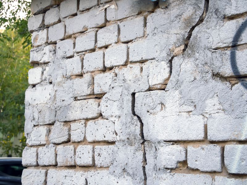 Brick Wall Repair in Denton County, TX