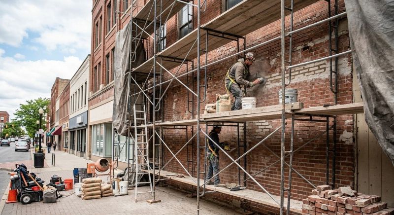 Commercial Masonry Repair in Aubrey, TX