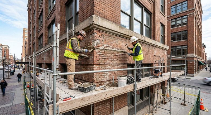 Commercial Masonry Repair in Krum, TX