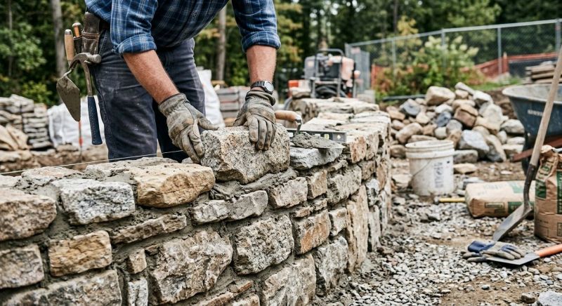 Commercial Stone Masonry in Ponder, TX