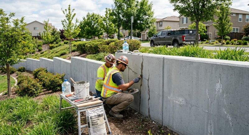 Retaining Wall Repair in Keller, TX