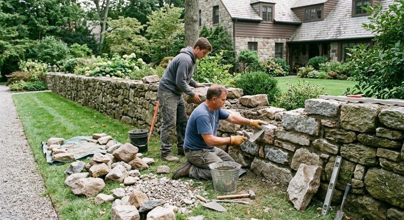 Retaining Wall Repair in Roanoke, TX