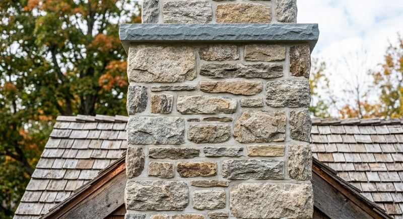 Stone Chimney Installation in Frisco, TX