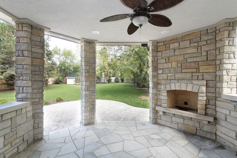 Stone Chimney Installation in Keller, TX