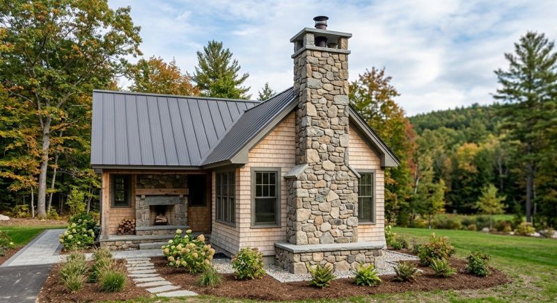 Stone Chimney Installation in Prosper, TX