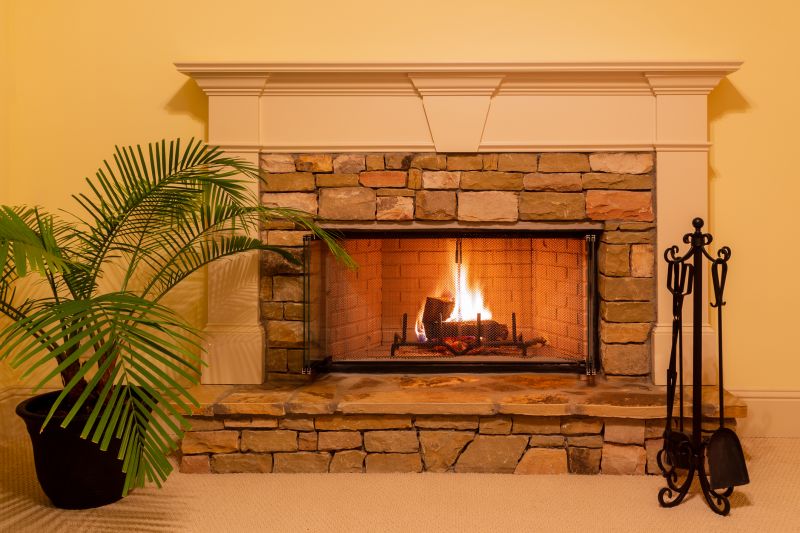 Stone Chimney Installation in Roanoke, TX
