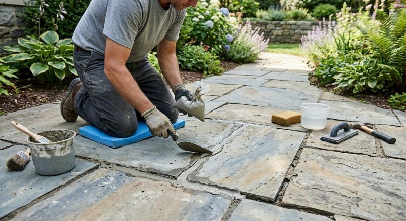 Stone Driveway Repair in Denton, TX