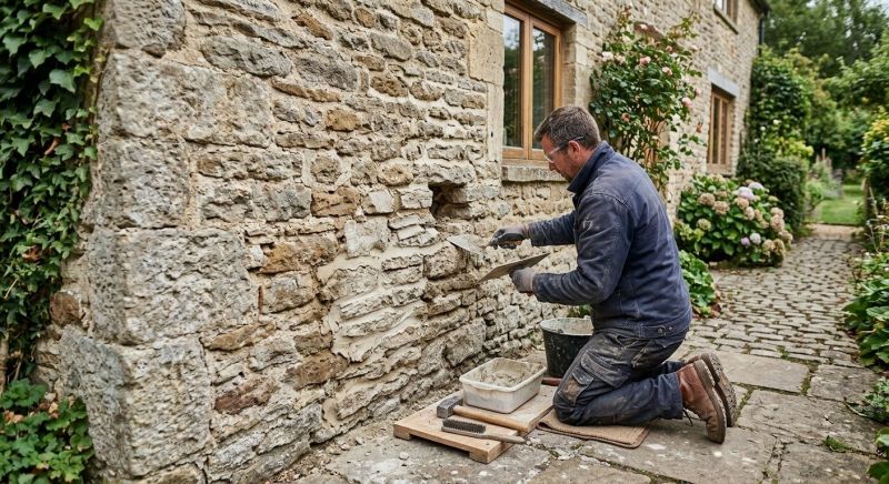 Stone Masonry Repair in Carrollton, TX