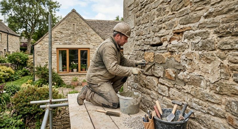 Stonework Repair in Keller, TX