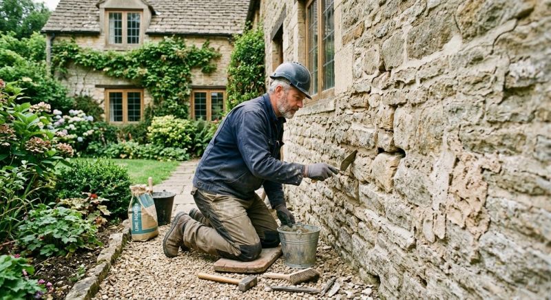 Stonework Repair in Denton, TX