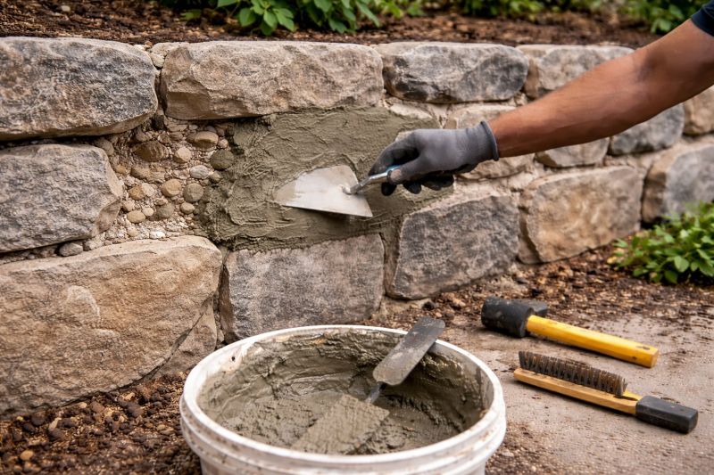 Stonework Repair in Rhome, TX